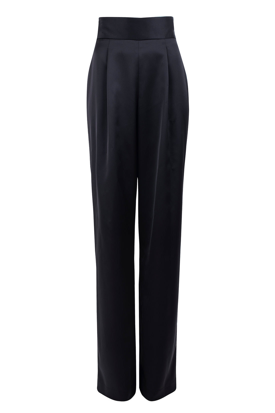 Timeless Satin Wide-Leg Trousers