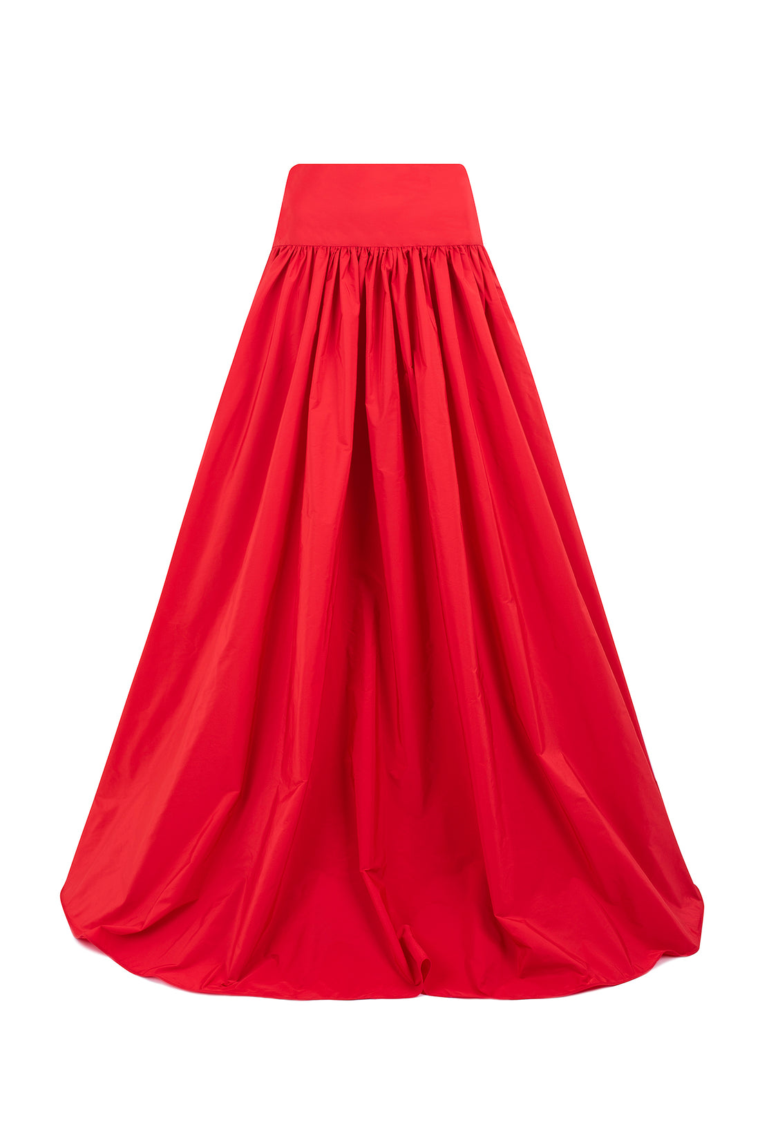 Maxi Skirt Tafeta with Voluminous Cut